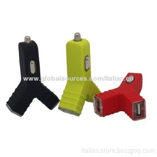 5V 2.1A two USB port car charger
